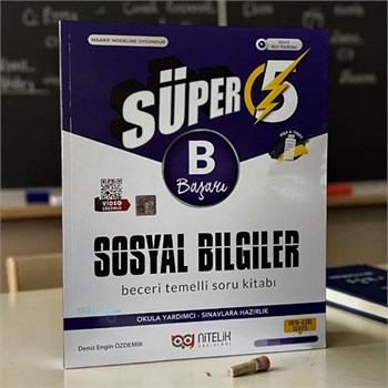 5.sınıf (b) Süper Sosyal Bilimler Soru Kitabı Beceri Temelli