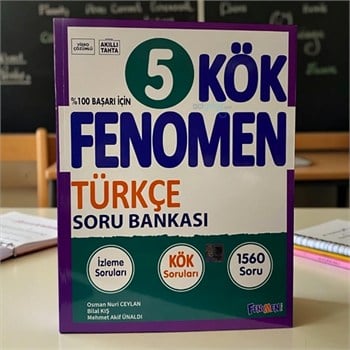 5 Kök Türkçe Soru Bankası Fenomen Yayınları