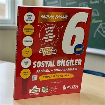 6. Sınıf Sosyal Bilgiler Fasikül Ve Soru Bankası Muba Yayınları