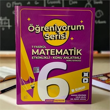 6. Sınıf Matematik Öğreniyorum Serisi Matsev Yayınları