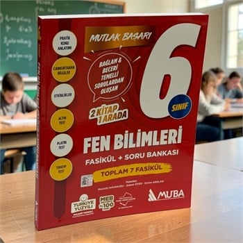 6.sınıf Fen Bilimleri Fasikül Soru Bankası Muba Yayınları