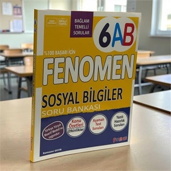 6.sınıf Sosyal Bilgiler Soru Bankası Fenomen A-b