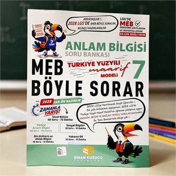 7. Sınıf Anlam Bilgisi Soru Bankası Sinan Kuzucu Yayınları 2028