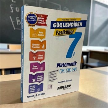 7.sınıf Güçlendiren Matematik Fasikül Set Ankara Yayınları