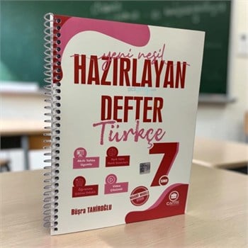 7. Sınıf Türkçe Hazırlayan Defter Çanta Yayınları