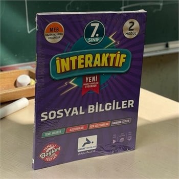 7. Sınıf İnteraktif Sosyal Bilgiler Etkinlik Çalışma Kitabı Paraf Yayınları