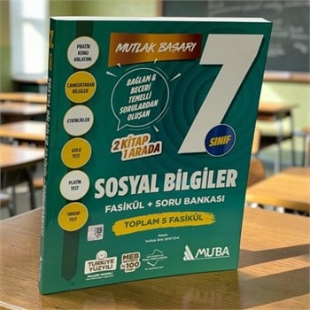 7.sınıf Sosyal Bilgiler Fasikül Soru Bankası Muba Yayınları