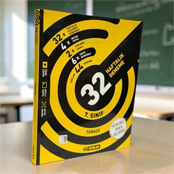 7.sınıf Türkçe 32 Haftalık Kazanım Denemeleri Hız Yayınları