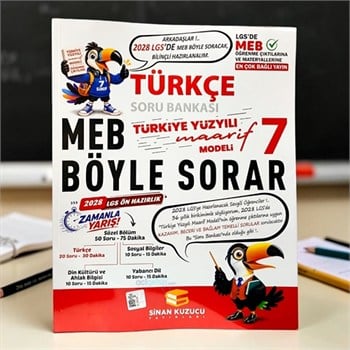7. Sınıf Türkçe Soru Bankası Sinan Kuzucu Yayınları 2028