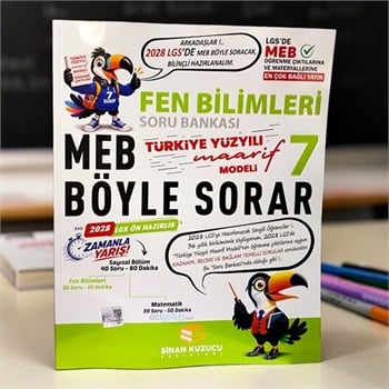 7. Sınıf Fen Bilimleri Soru Bankası Sinan Kuzucu Yayınları 2028