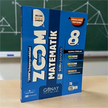 8. Sınıf Matematik Zoom Soru Bankası Günay Yayınları