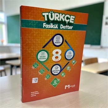 8. Sınıf Türkçe Fasikül Defter Mozaik Yayınları