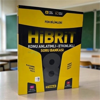 8. Sınıf Hibrit Fen Bilimleri Soru Bankası Hız Yayınları