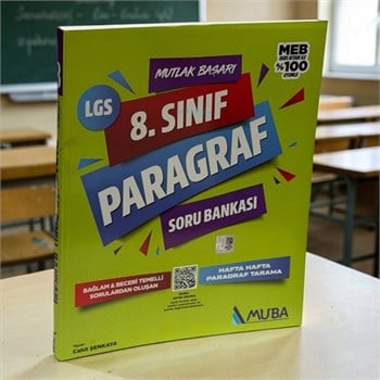 8. Sınıf Paragraf Soru Bankası Muba Yayınları
