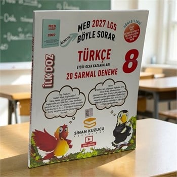 8. Sınıf Türkçe İlk Doz 20 Sarmal Deneme Sinan Kuzucu