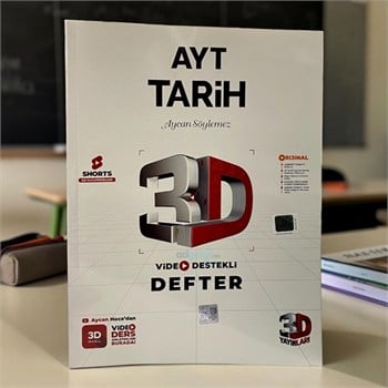 Ayt Tarih Video Destekli Defter 3d Yayınları