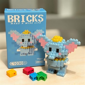 Bricks Dumbo Karakter Figürü Lego Yapı Oyuncakları