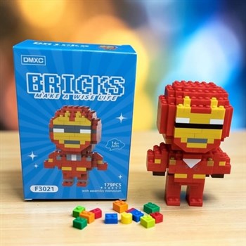 Bricks İron Man Karakter Figürü Lego Yapı Oyuncakları