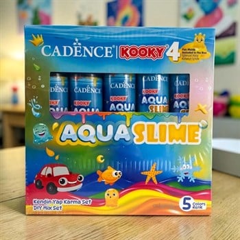 Cadence Kooky Aqua Slime Kendin Yap Karma Set 5 Renk