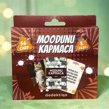 Dedektiqo Moodunu Kapmaca Eğlence Kart Oyunu 8. Seri