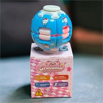 Fidget Spinning Ball Işıklı Stres Oyuncağı Hello Kitty Model