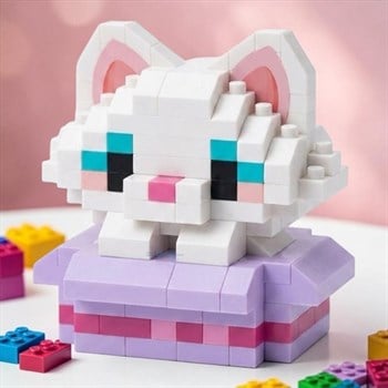 Loz Mikro Blok Çanta Kedi 8641