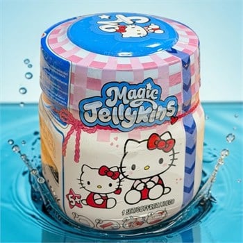 Magic Jelly Kins Sürpriz Kavanoz Peluş Oyuncak Hello Kitty