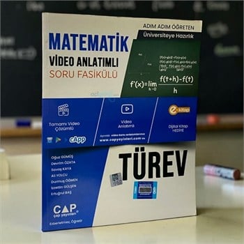 Matematik Türev Konu Anlatımlı Soru Bankası Çap Yayınları