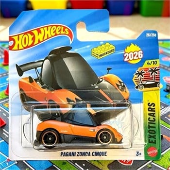 Pagani Zonda Cinque Hot Wheels Tekli Araba