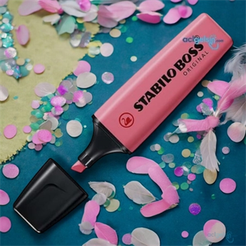 Stabilo Boss Original Fosforlu Kalem Gül Pembe