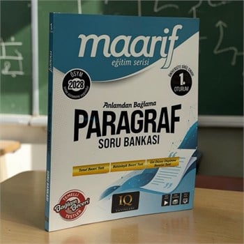 Tyt 1.oturum Anlamdan Bağlama Paragraf Soru Bankası Iq Yayınları