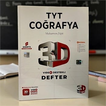 Tyt Coğrafya Video Destekli Defter 3d Yayınları