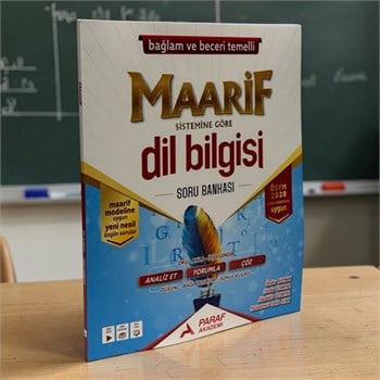Tyt Dil Bilgisi Maarif Modeli Soru Bankası Paraf Akademi Yayınları