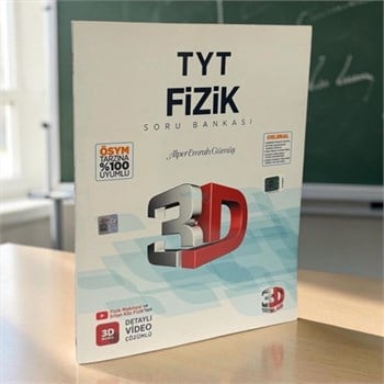 Tyt Fizik Tamamı Video Çözümlü Soru Bankası 3d Yayınları