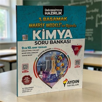 Tyt Kimya Maarif Modeline Uyumlu 1. Basamak Soru Bankası Aydın Yayınları