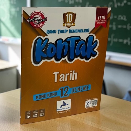 10. Sınıf Tarih Kontak Konu Takip Denemeleri Paraf Yayınları