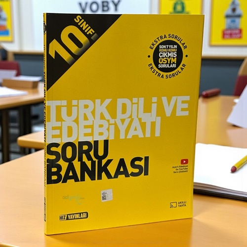10. Sınıf Türk Dili Ve Edebiyatı Soru Bankası Hız Yayınları
