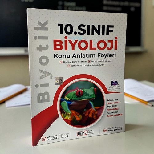10. Sınıf Biyoloji Konu Anlatım Föyleri Biyotik Yayınları