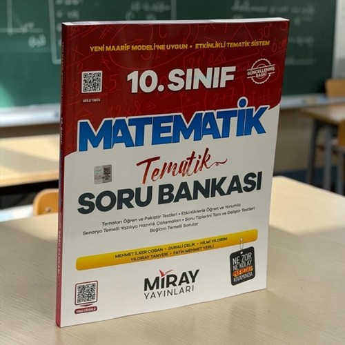 10. Sınıf Matematik Maarif Model Tematik Soru Bankası Miray Yayınları