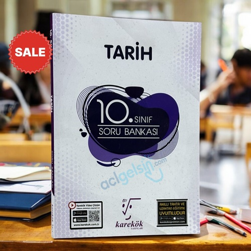 10.sınıf Tarih Soru Bankası Karekök Yayınları