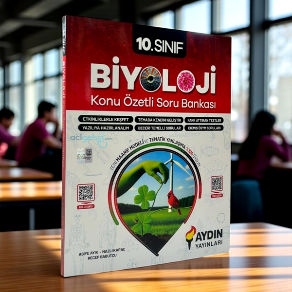 10. Sınıf Biyoloji Konu Özetli Soru Bankası Aydın Yayınları