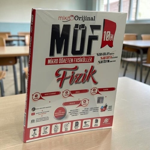 10. Sınıf Fizik Möf Mikro Öğreten 4 Lü Fasikül Seti Orijinal Yyaınları