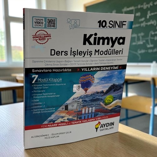 10. Sınıf Kimya Ders İşleyiş Modülleri Aydın Yayınları
