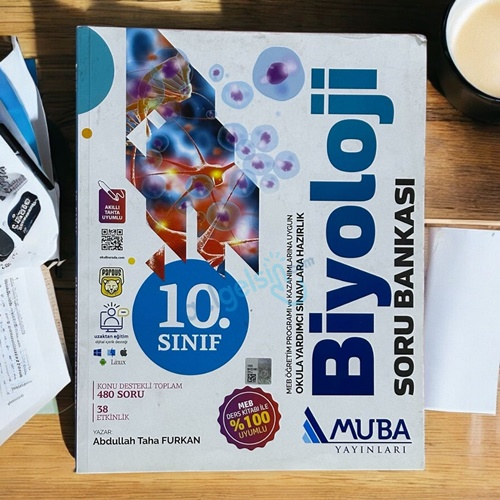 10.sınıf Biyoloji Soru Bankası Muba Yayınları
