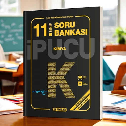 11. Sınıf Kimya Soru Bankası İpucu Hız Yayınları