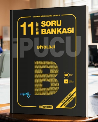 11. Sınıf Biyoloji Soru Bankası İpucu Hız Yayınları