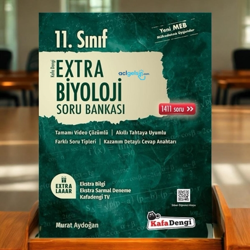 11. Sınıf Extra Biyoloji Soru Bankası Kafadengi Yayınları