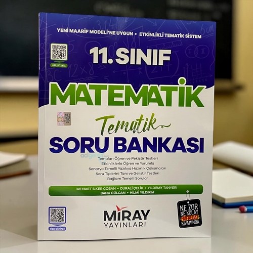 11.sınıf Matematik Tematik Soru Bankası Miray Yayınları