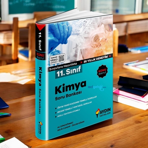 11. Sınıf Kimya Soru Bankası Aydın Yayınları