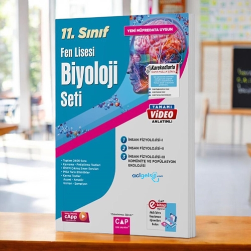 11.sınıf Set Fen Lisesi Biyoloji Çap Yayınları